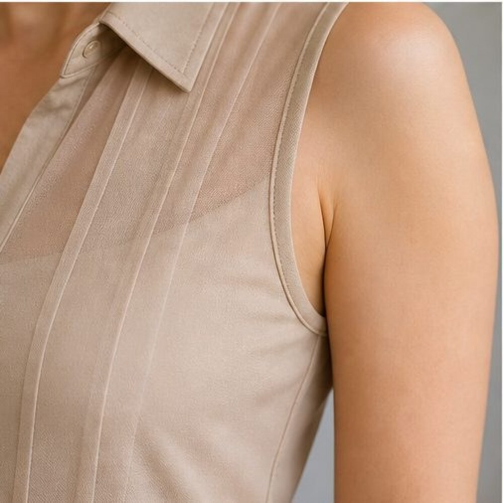 Sand Ruffle Blouse - Picture 5 of 6